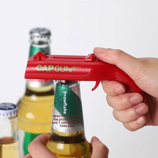 Creative Ejection Bottle Opener Funny Net Red Beer Launcher