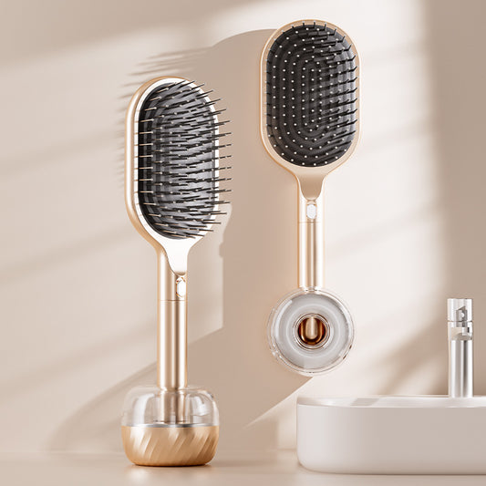 High-End Export Steel Needle Cushion Comb Fluffy High Skull Top Comb Hair Special Long Hair Styling Massage Airbag Cushion Comb