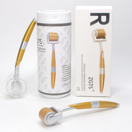 Cross-border foreign trade192Rolling Needle Facial Introduction Device Manual Massage Roller Titanium Alloy Microneedle Microneedle