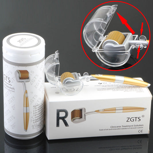 Cross-border foreign trade192Rolling Needle Facial Introduction Device Manual Massage Roller Titanium Alloy Microneedle Microneedle
