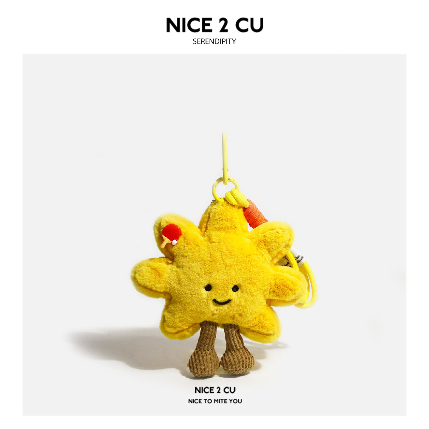 Super Cute Sunflower Backpack Plush Doll Pendant