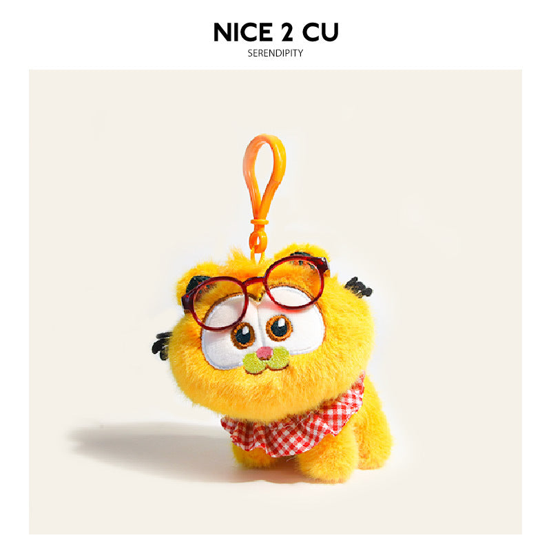 Official Genuine Little Garfield Plush Toy Movie Garfield Family Same Style Garfield Cat Plush Toy