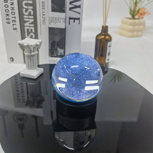 Magic Support Crystal Ball Player with Dynamic Image Video Music 4G Memory Gift