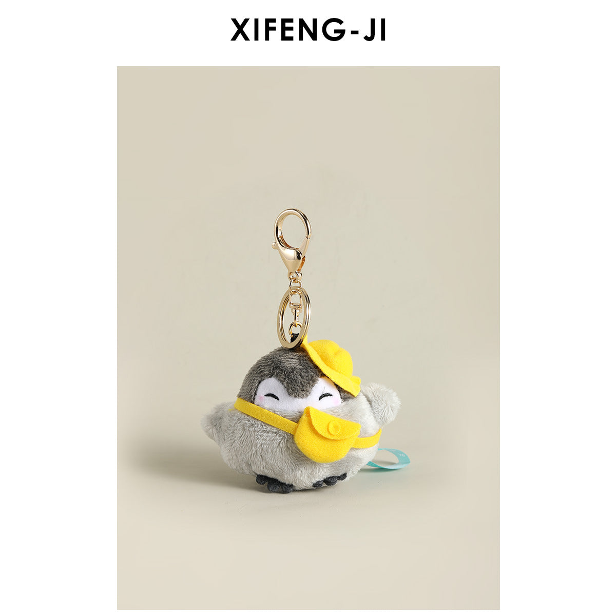 Cute Plush Little Duck Penguin Plush Toy Doll Bag Pendant Backpack Ugly Adorable Hanging Decoration Niche Keychain Gift