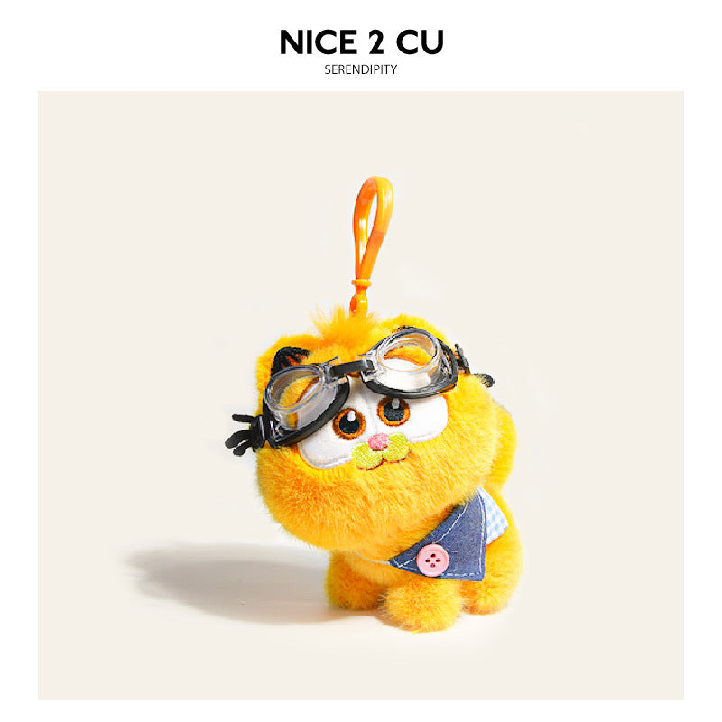 Official Genuine Little Garfield Plush Toy Movie Garfield Family Same Style Garfield Cat Plush Toy