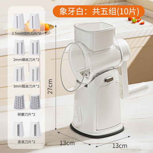 Multifunctional Vegetable Cutter Household Kitchen Tool Grater Shredder Slicer Roller Vegetable Cutter Slicer
