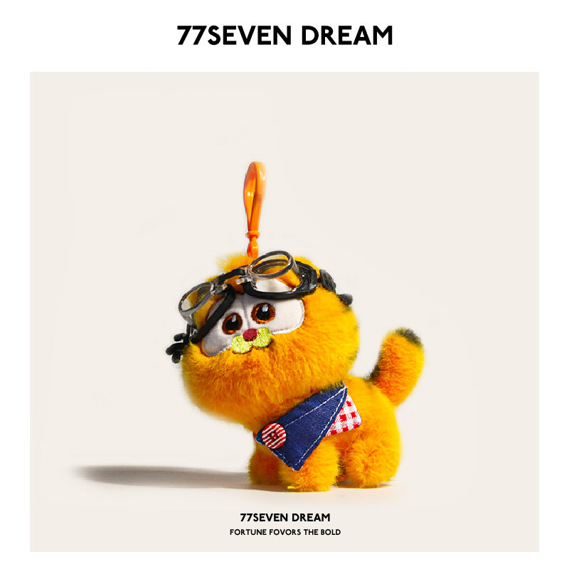 Official Genuine Little Garfield Plush Toy Movie Garfield Family Same Style Garfield Cat Plush Toy