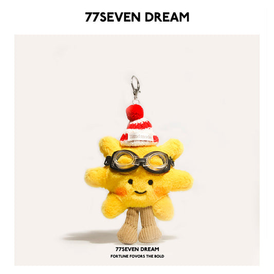 Super Cute Sunflower Backpack Plush Doll Pendant