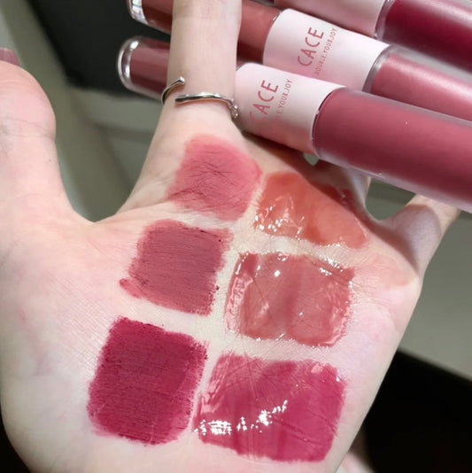 CACE Fun Double-ended Lip Glaze6Available Colors Trendy Makeup Affordable Student Lipstick Matte Hot Recommendation Dropshipping