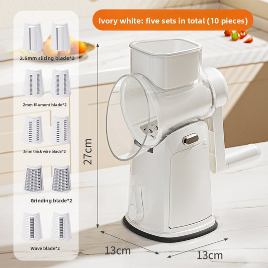 Multifunctional Vegetable Cutter Household Kitchen Tool Grater Shredder Slicer Roller Vegetable Cutter Slicer