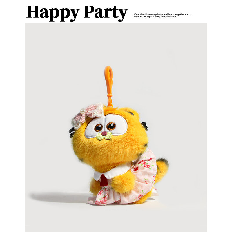 Official Genuine Little Garfield Plush Toy Movie Garfield Family Same Style Garfield Cat Plush Toy