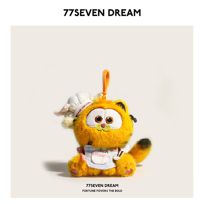 Official Genuine Little Garfield Plush Toy Movie Garfield Family Same Style Garfield Cat Plush Toy