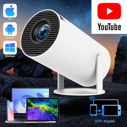 Mini Home HD Projector Cannon Projector Similar to HY300Pro for YouTube