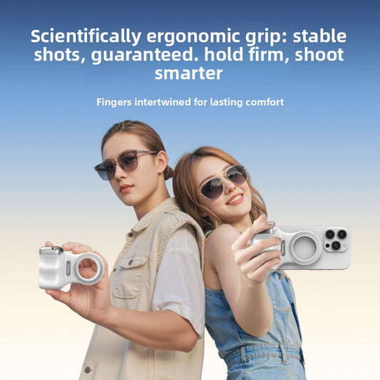 TELESIN FunShoot Magsafe Assistant Handle for Android Phone Photography with Infinite Zoom