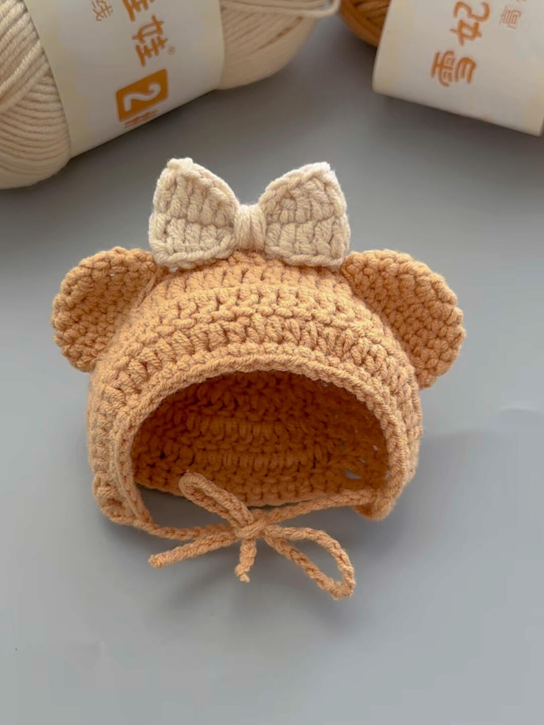 Snow Fairy Cute Doll No. 2 4-Ply Combed Cotton Milk Handmade Crochet DIY Knitting Kit Doll Yarn Ball