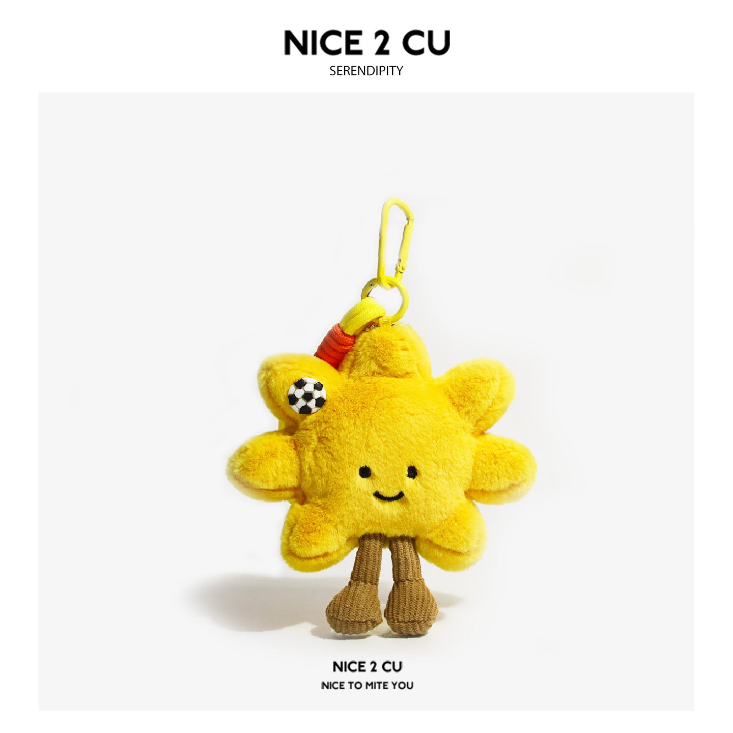 Super Cute Sunflower Backpack Plush Doll Pendant