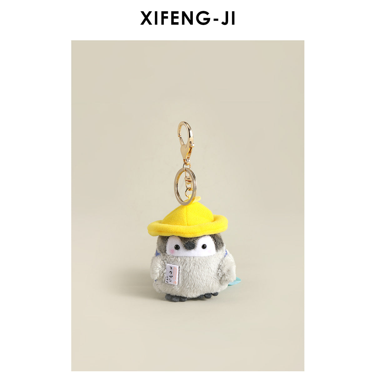 Cute Plush Little Duck Penguin Plush Toy Doll Bag Pendant Backpack Ugly Adorable Hanging Decoration Niche Keychain Gift