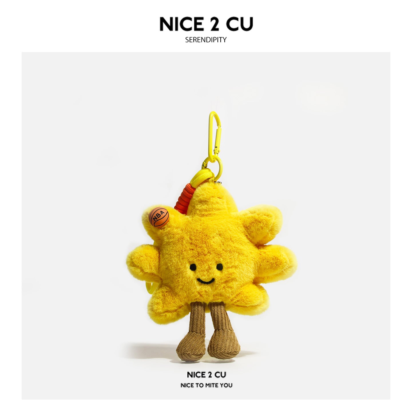 Super Cute Sunflower Backpack Plush Doll Pendant