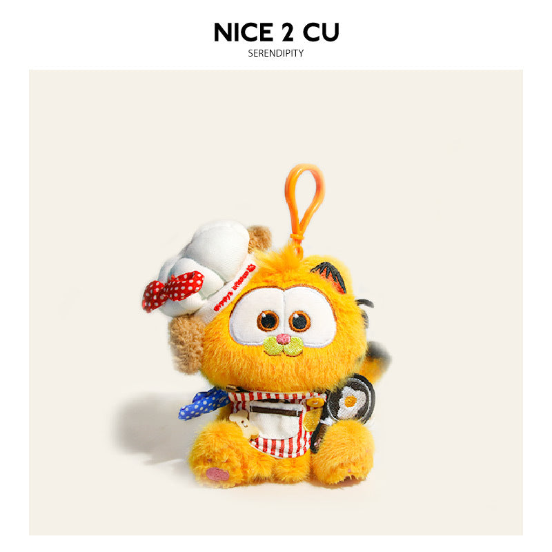 Official Genuine Little Garfield Plush Toy Movie Garfield Family Same Style Garfield Cat Plush Toy