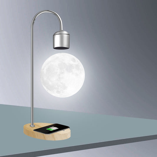 Super Color Temperature Elegant Black Magnetic Levitation Moon Lamp Romantic Night Light Home Decor Gift