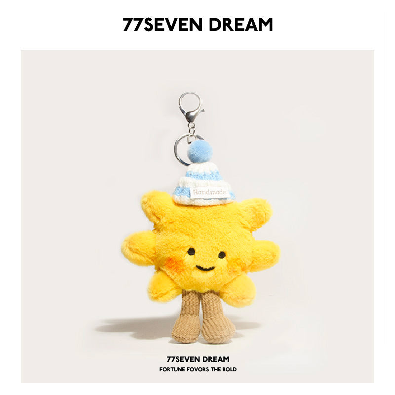 Super Cute Sunflower Backpack Plush Doll Pendant