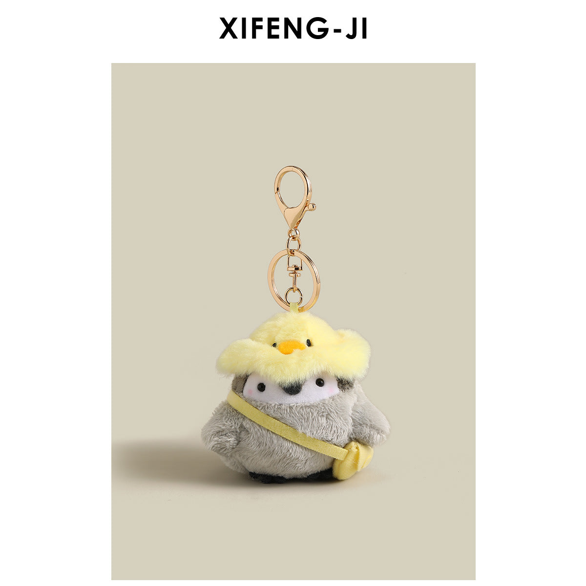 Cute Plush Little Duck Penguin Plush Toy Doll Bag Pendant Backpack Ugly Adorable Hanging Decoration Niche Keychain Gift