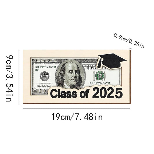 Personalized Wallet Wooden Money Clip Special for Graduation Celebration