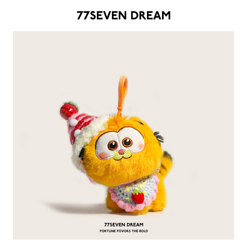 Official Genuine Little Garfield Plush Toy Movie Garfield Family Same Style Garfield Cat Plush Toy