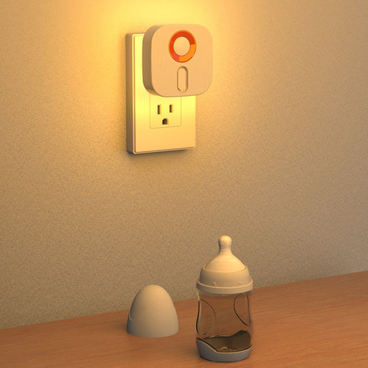 RBG Human Body Induction Lamp with Adjustable Light Color LED Plug-in Type